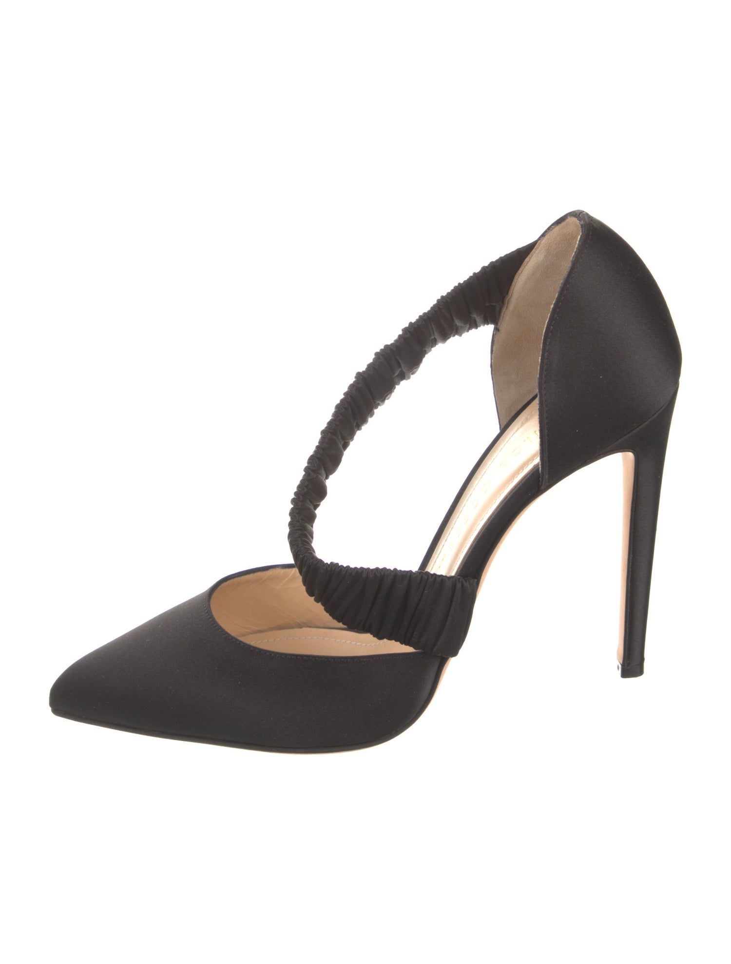 Chloé Gosselin Satin D'Orsay Pumps