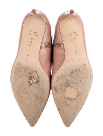 Chloé Gosselin Leather Ruffle Embellishment Boots