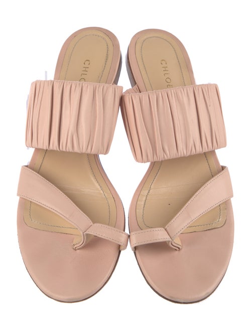 Chloé Gosselin Leather Slides