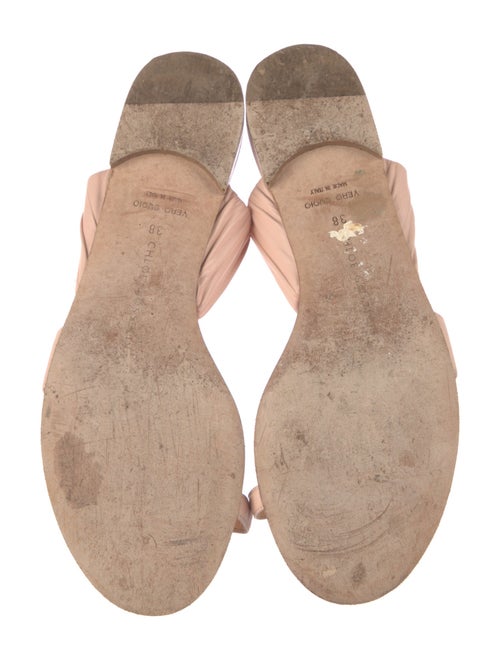 Chloé Gosselin Leather Slides