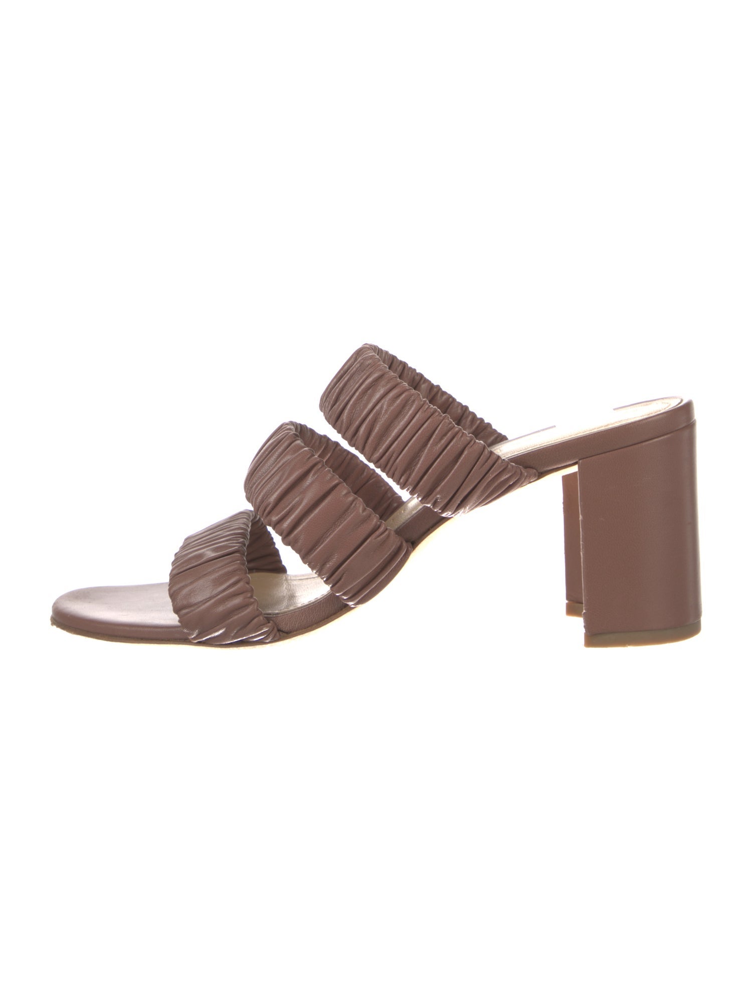 Chloé Gosselin Leather Slides