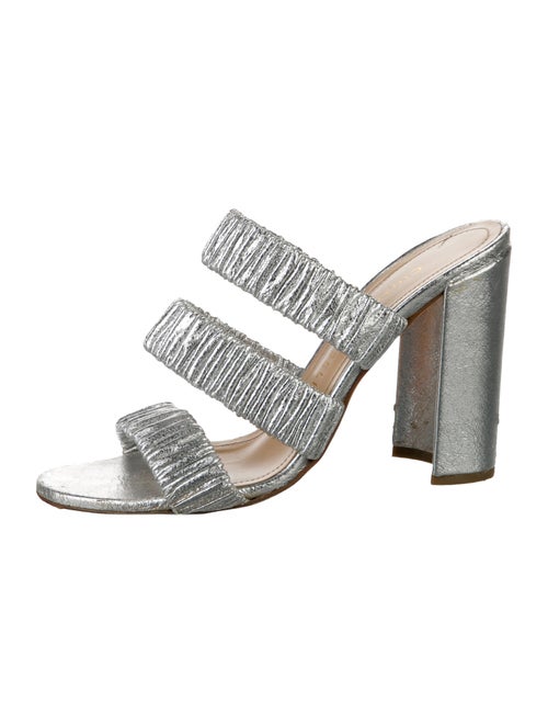 Chloé Gosselin Leather Animal Print Slides