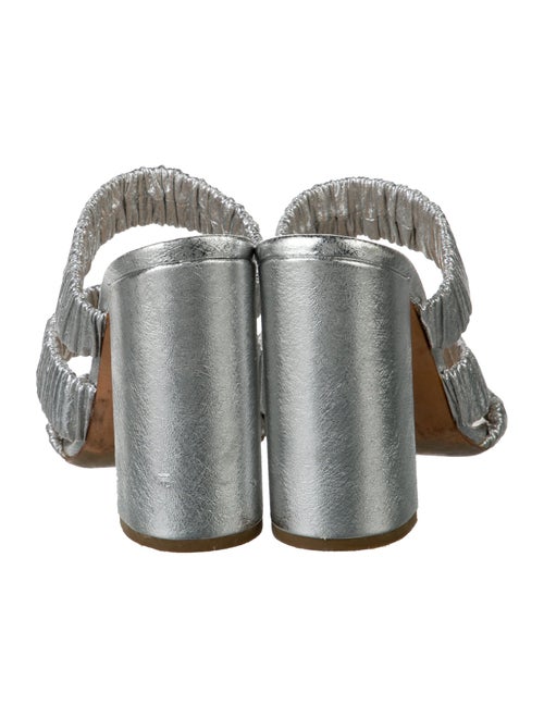 Chloé Gosselin Leather Animal Print Slides