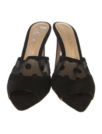 Chloé Gosselin Suede Slides