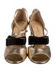 Chloé Gosselin Leather Colorblock Pattern Sandals