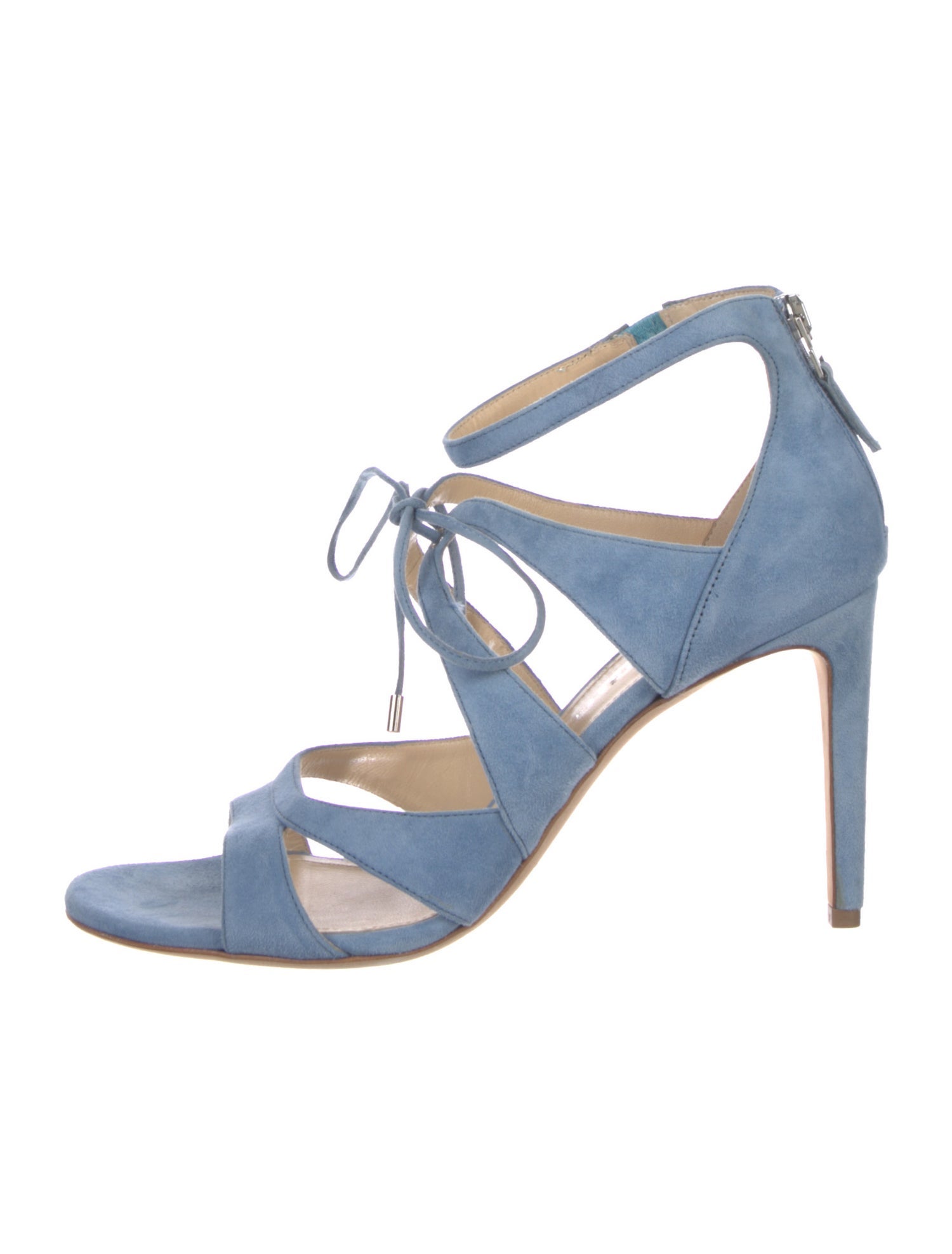 Chloé Gosselin Suede Cutout Accent Sandals