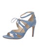 Chloé Gosselin Suede Cutout Accent Sandals