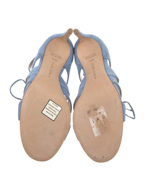 Chloé Gosselin Suede Cutout Accent Sandals