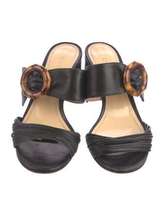 Chloé Gosselin Leather Slides