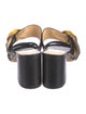 Chloé Gosselin Leather Slides