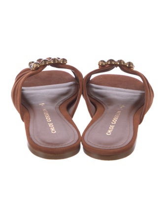 Chloé Gosselin Suede Slides