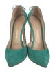Chloé Gosselin Suede Bow Accents Pumps