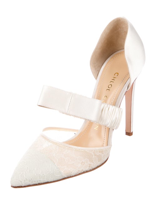 Chloé Gosselin Mesh D'Orsay Pumps