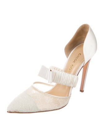 Chloé Gosselin Satin D'Orsay Pumps