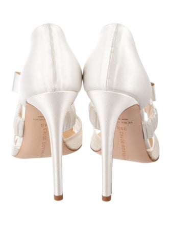 Chloé Gosselin Satin D'Orsay Pumps