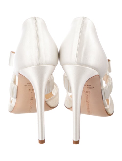 Chloé Gosselin Satin D'Orsay Pumps