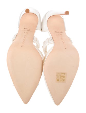 Chloé Gosselin Satin D'Orsay Pumps