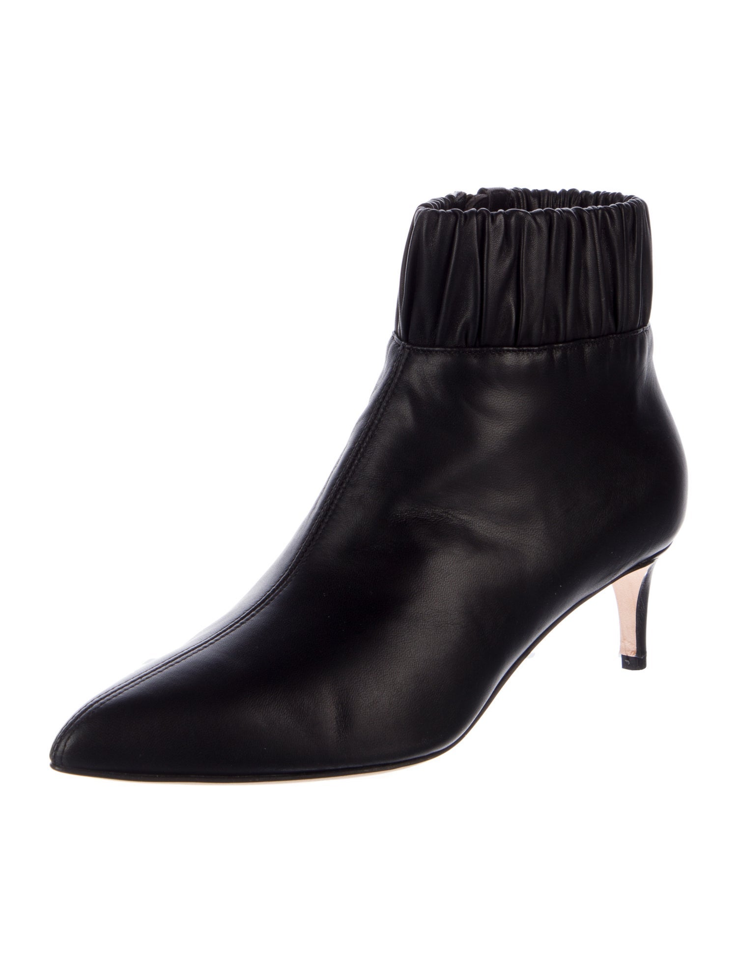 Chloé Gosselin Leather Ruffle Embellishment Pumps w/ Tags