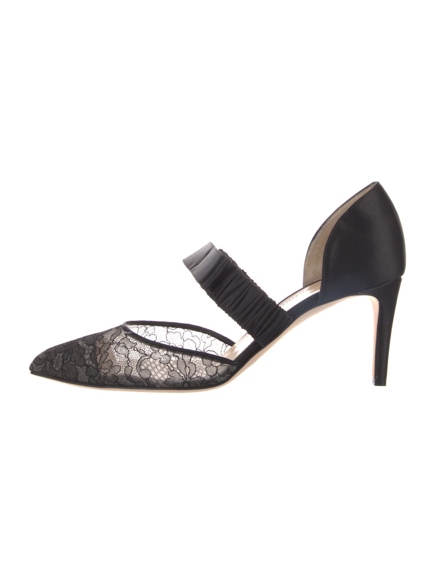 Chloé Gosselin Lace Floral Print D'Orsay Pumps w/ Tags