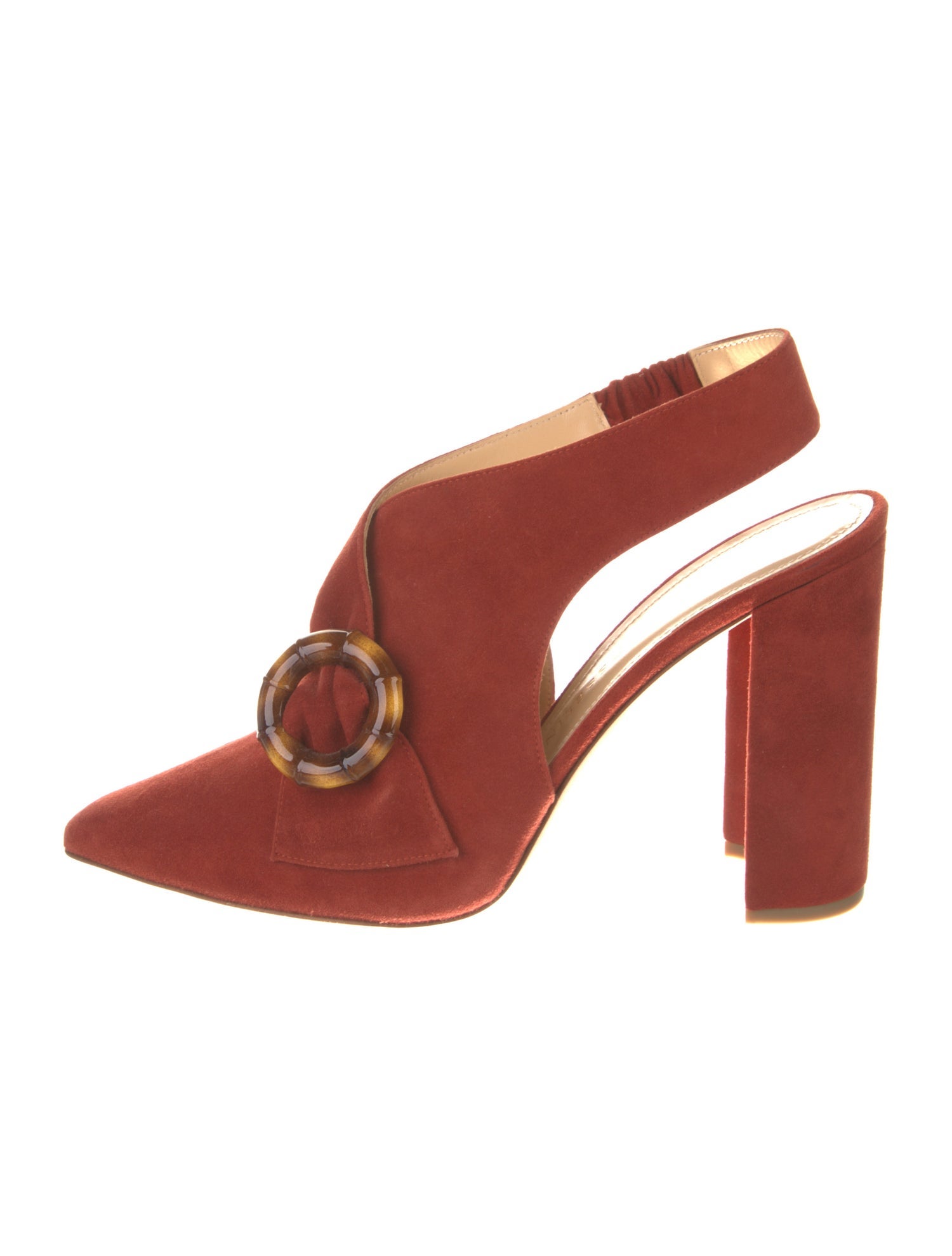 Chloé Gosselin Suede Slingback Pumps