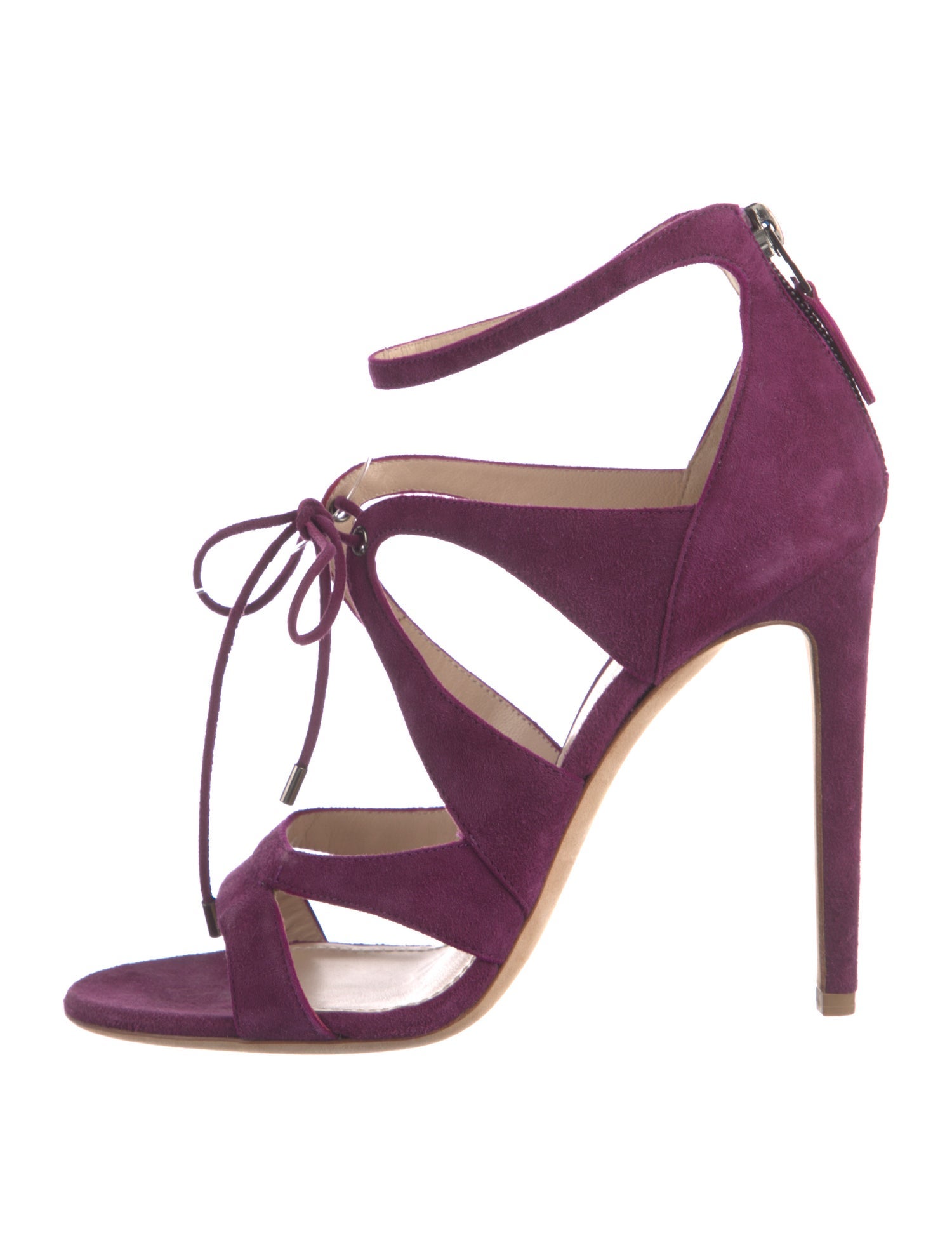 Chloé Gosselin Suede T-Strap Sandals
