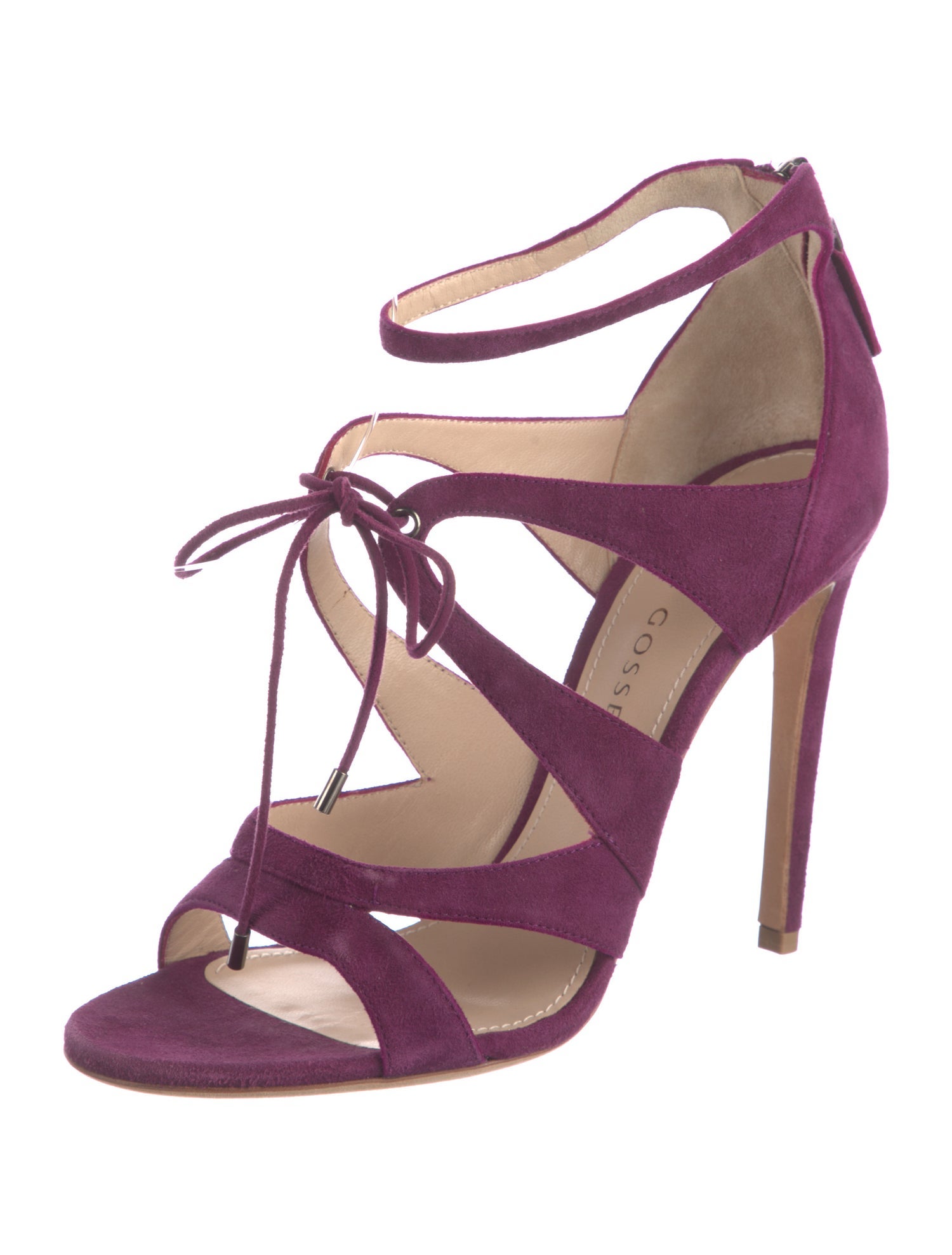 Chloé Gosselin Suede T-Strap Sandals