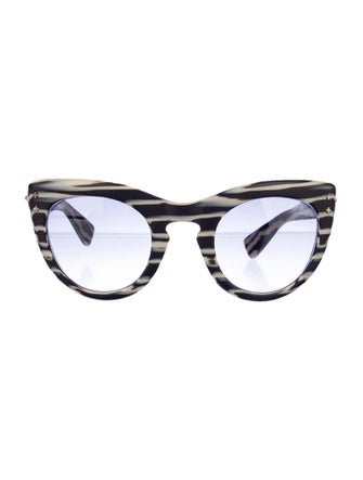 Chrome Hearts Tear Drop Johnny Sunglasses