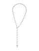 Chrome Hearts Cross Lariat Necklace