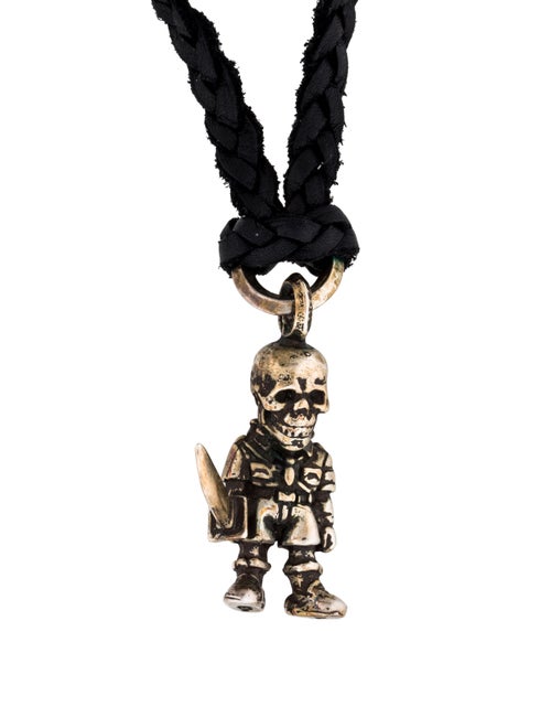 Chrome Hearts Skeleton Pendant Necklace