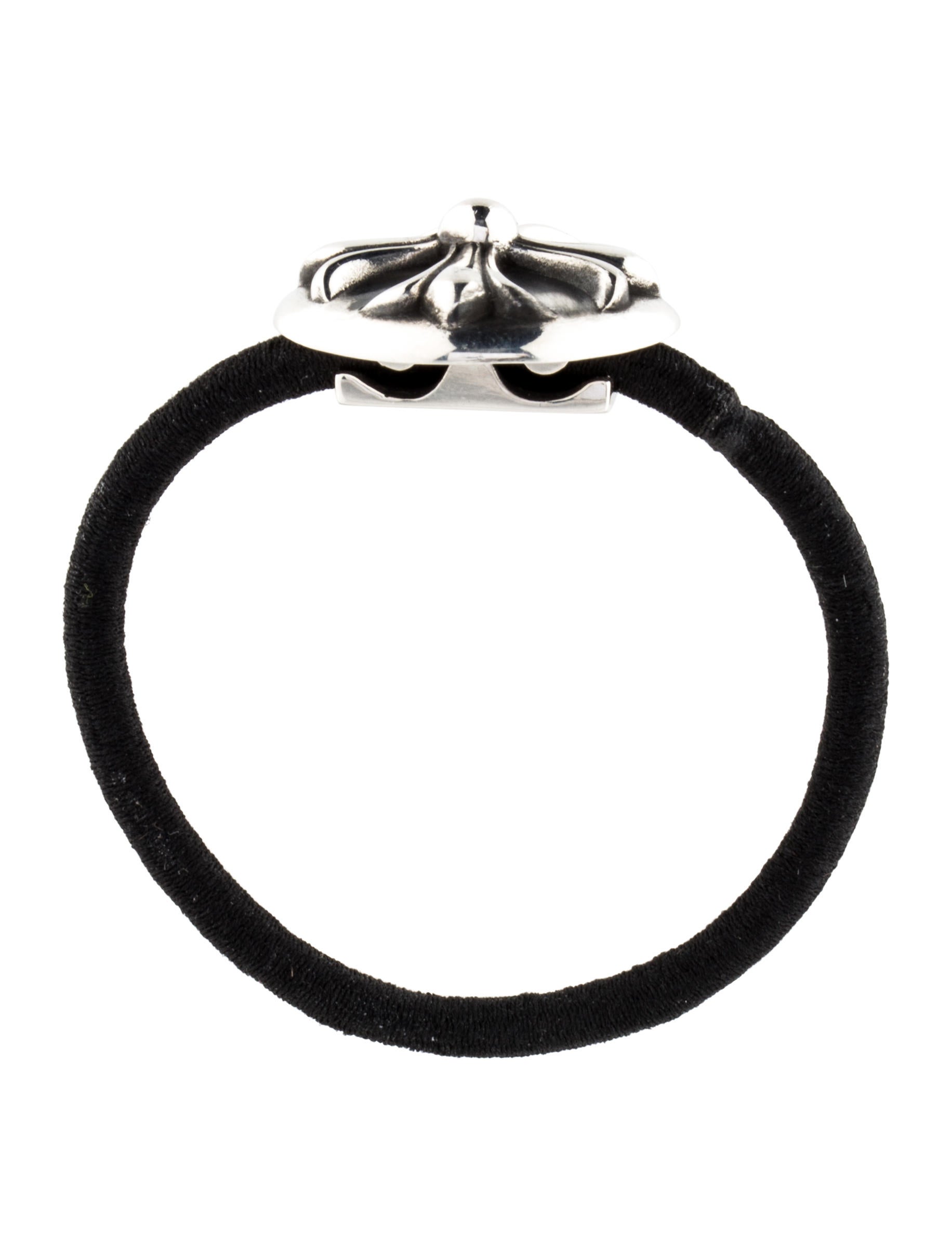 【Chrome Hearts】Sterling silver heart hair tie【ランク:A】 Chrome Hearts Star Hair Tie: Accessories - Chrome World JP