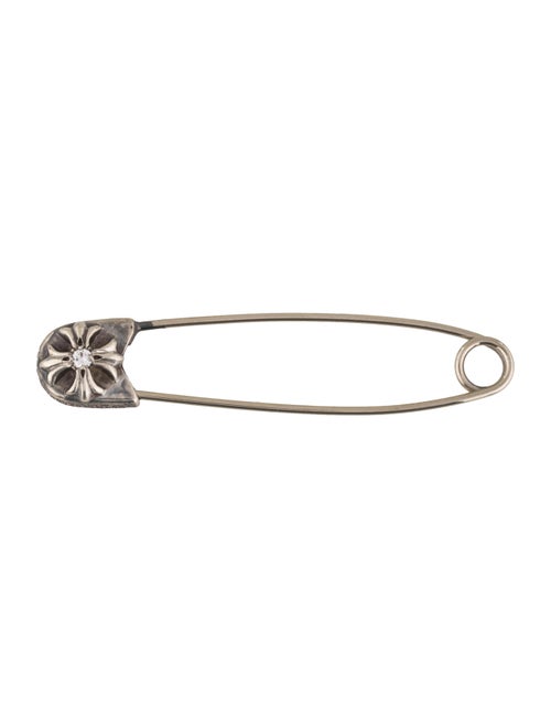 Chrome Hearts Diamond Safety Pin