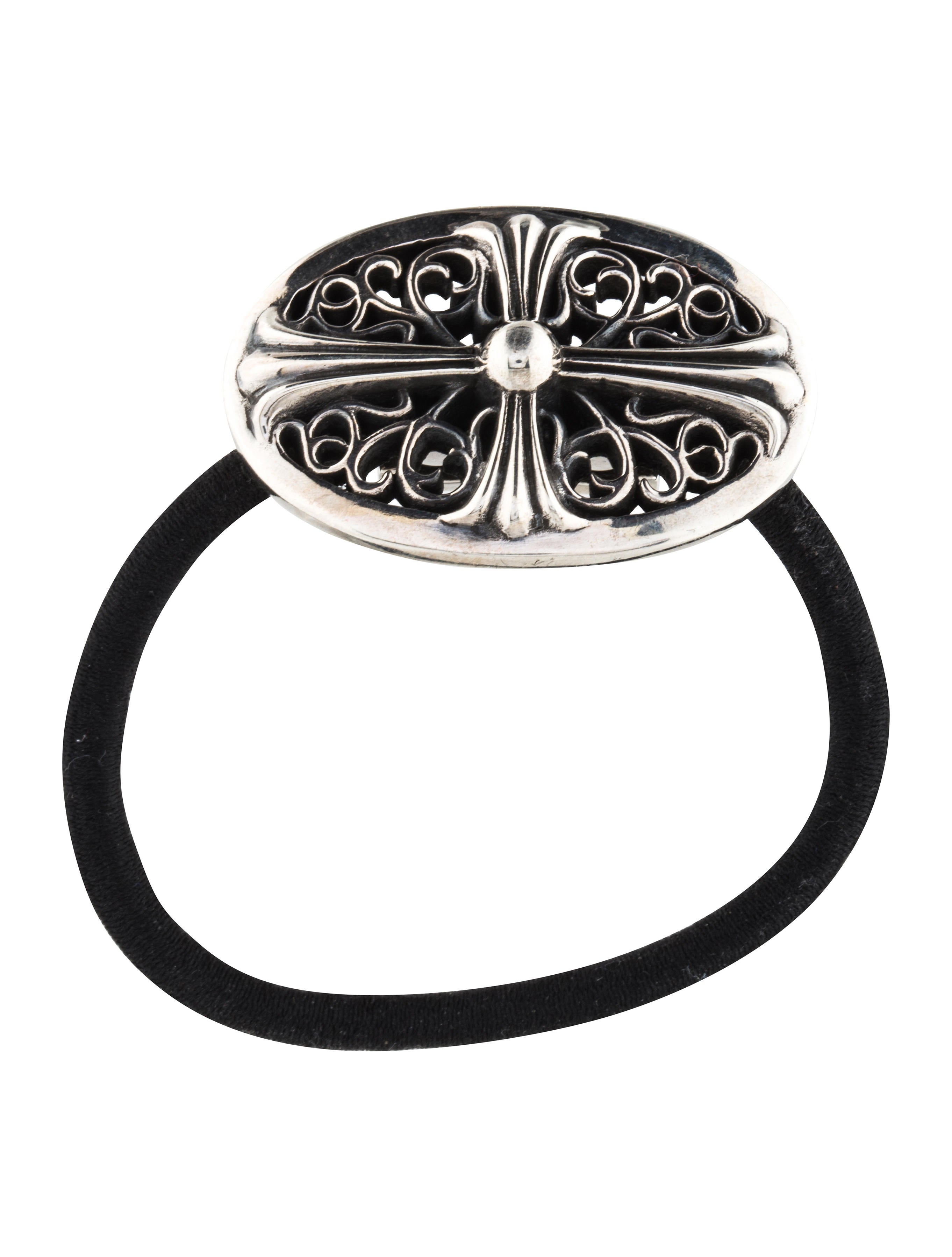Chrome Hearts Sterling Silver Hair Tie Silver Hair Accessories