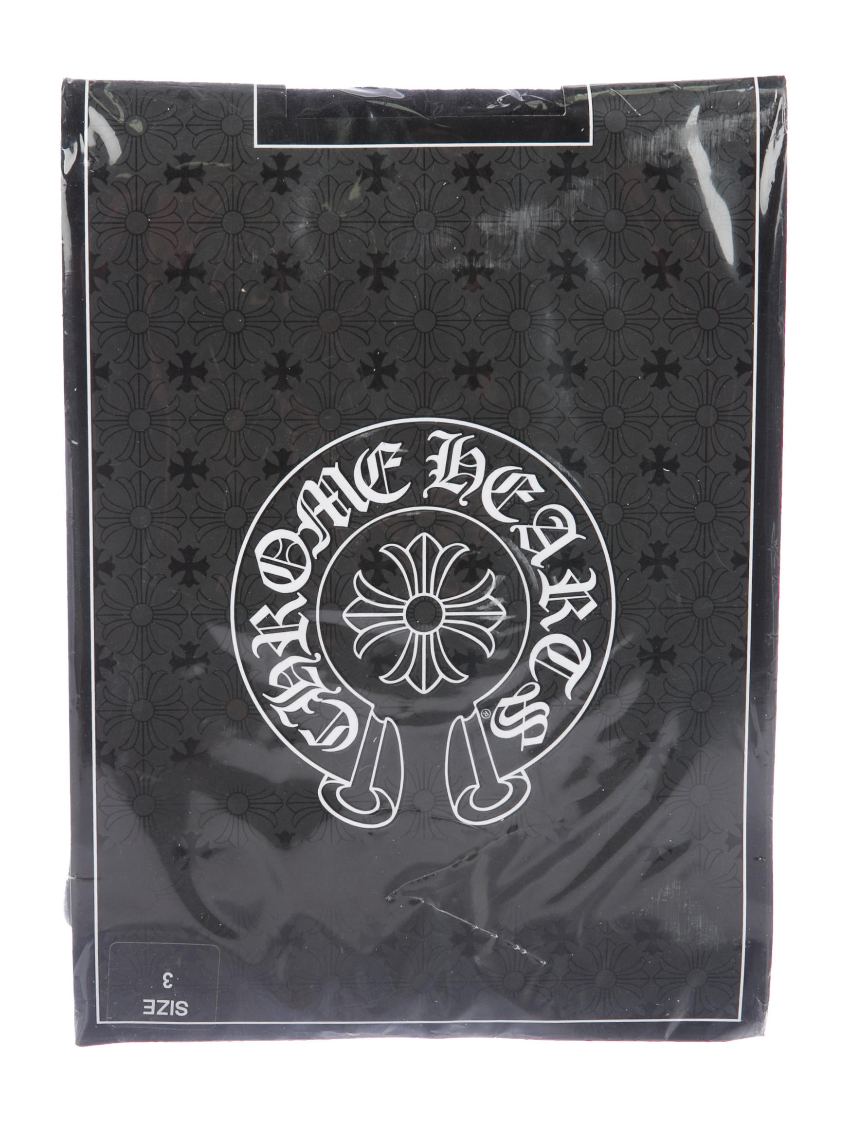 Chrome Hearts Cemetery Cross Tights - Black Hosiery, Accessories