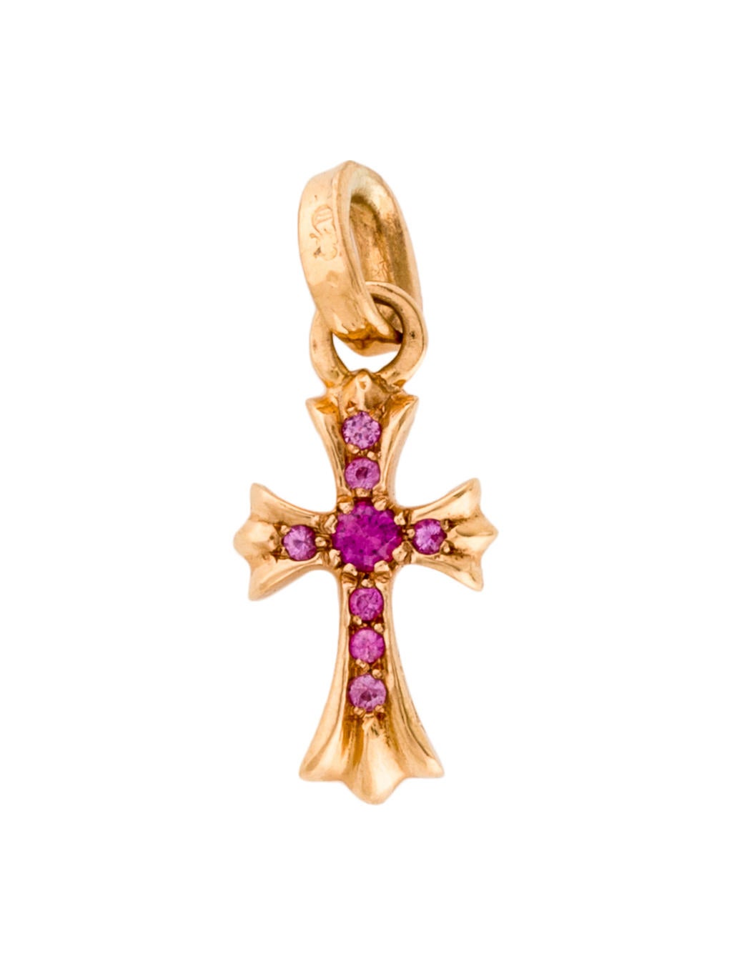 【Chrome Hearts】 Silichrome CH Cross Pendant Yellow Chrome Hearts Silichrome CH Cross Pendant Yellow 2022/2023