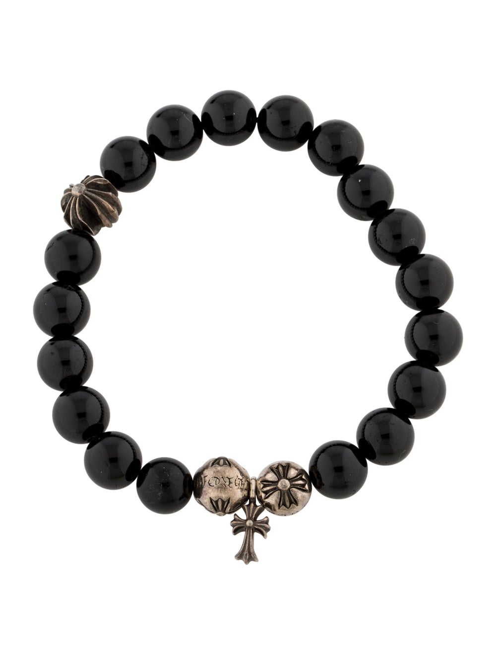 Chrome Hearts Onyx Bead Bracelet Bracelets CHH28030 The RealReal