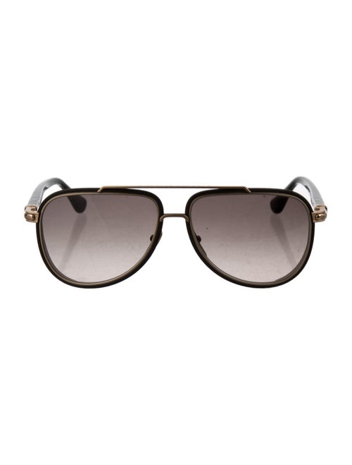 Chrome Hearts Preyank Gradient Sunglasses gold