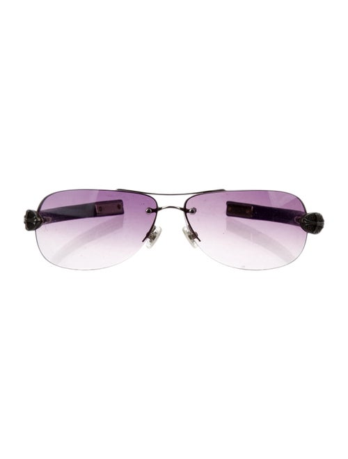 Chrome Hearts Little Oval Classic Sunglasses Chrom