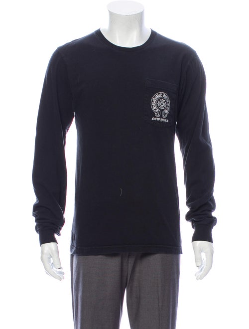 Chrome Hearts Graphic Print Crew Neck T-Shirt Chro