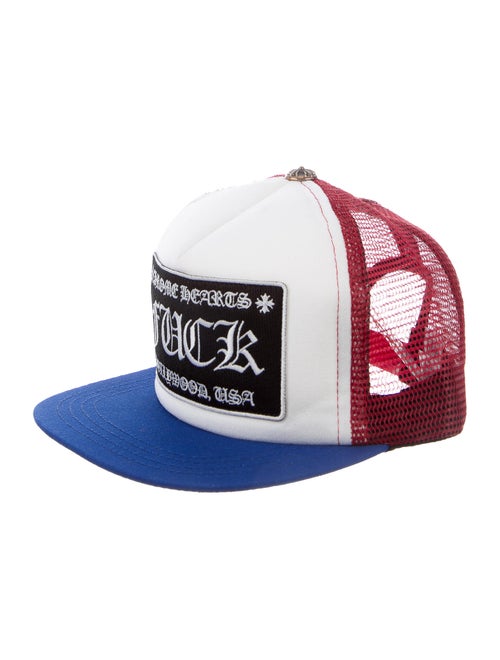 Chrome Hearts Hollywood Trucker Hat white