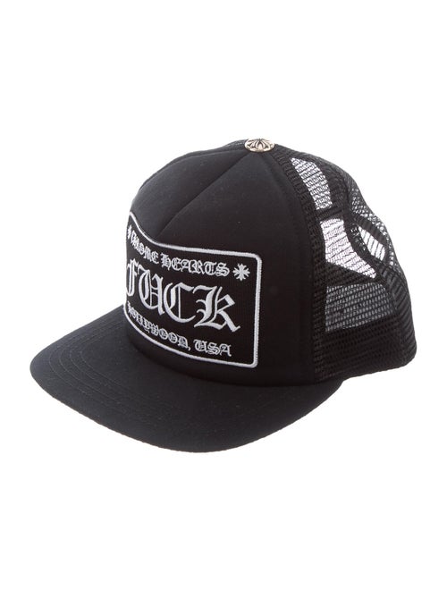 Chrome Hearts Hollywood Trucker Hat black