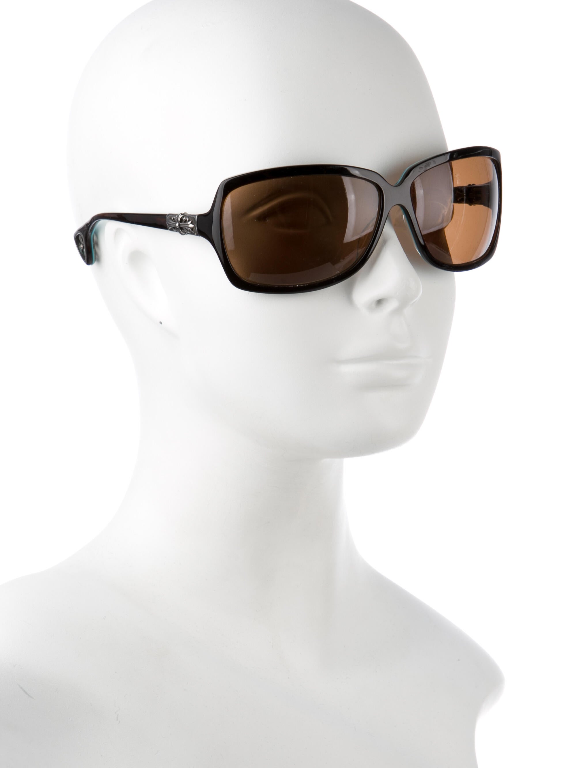 Chrome Hearts Warm Lunch Square Sunglasses