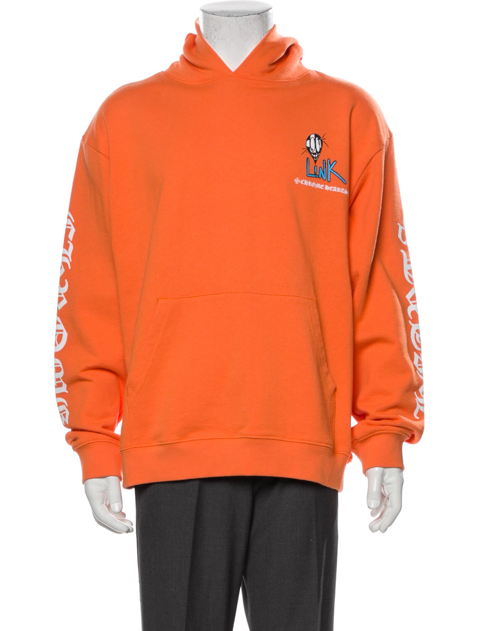 Chrome Hearts Matty Boy Link & Build Graphic Print Hoodie