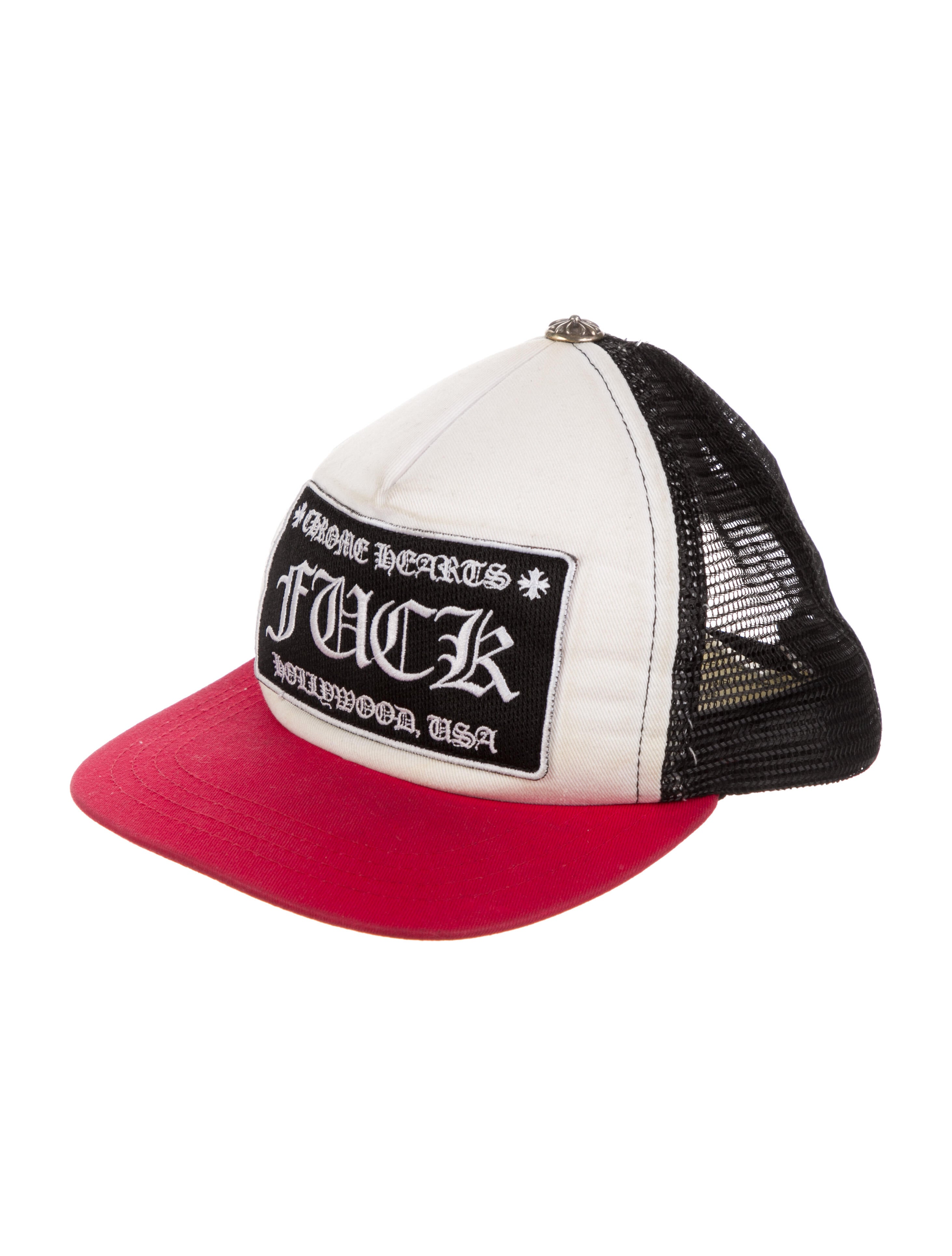 Chrome Hearts Hollywood Trucker Hat - Black Hats, Accessories
