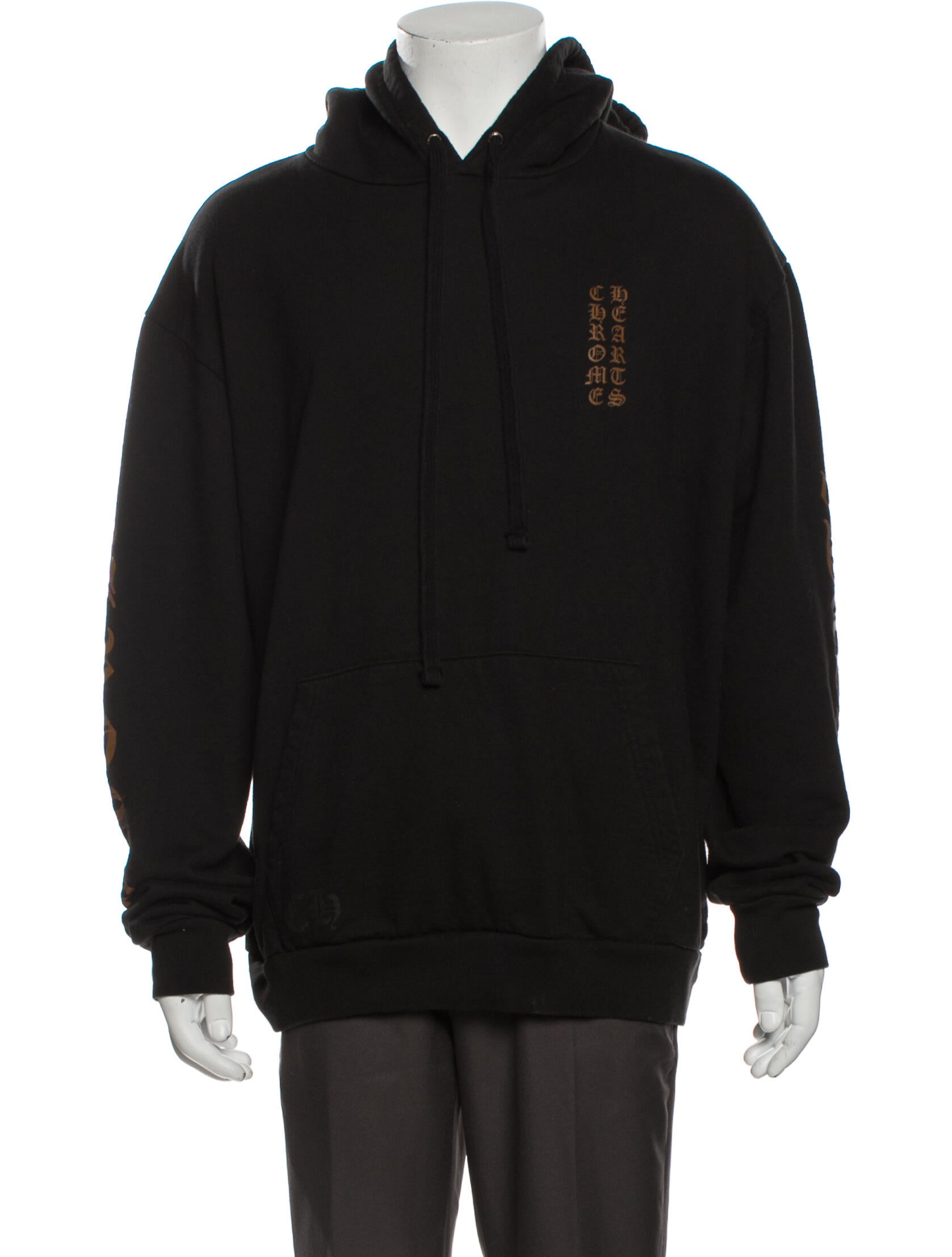 chrome hearts flag moletom com capuz