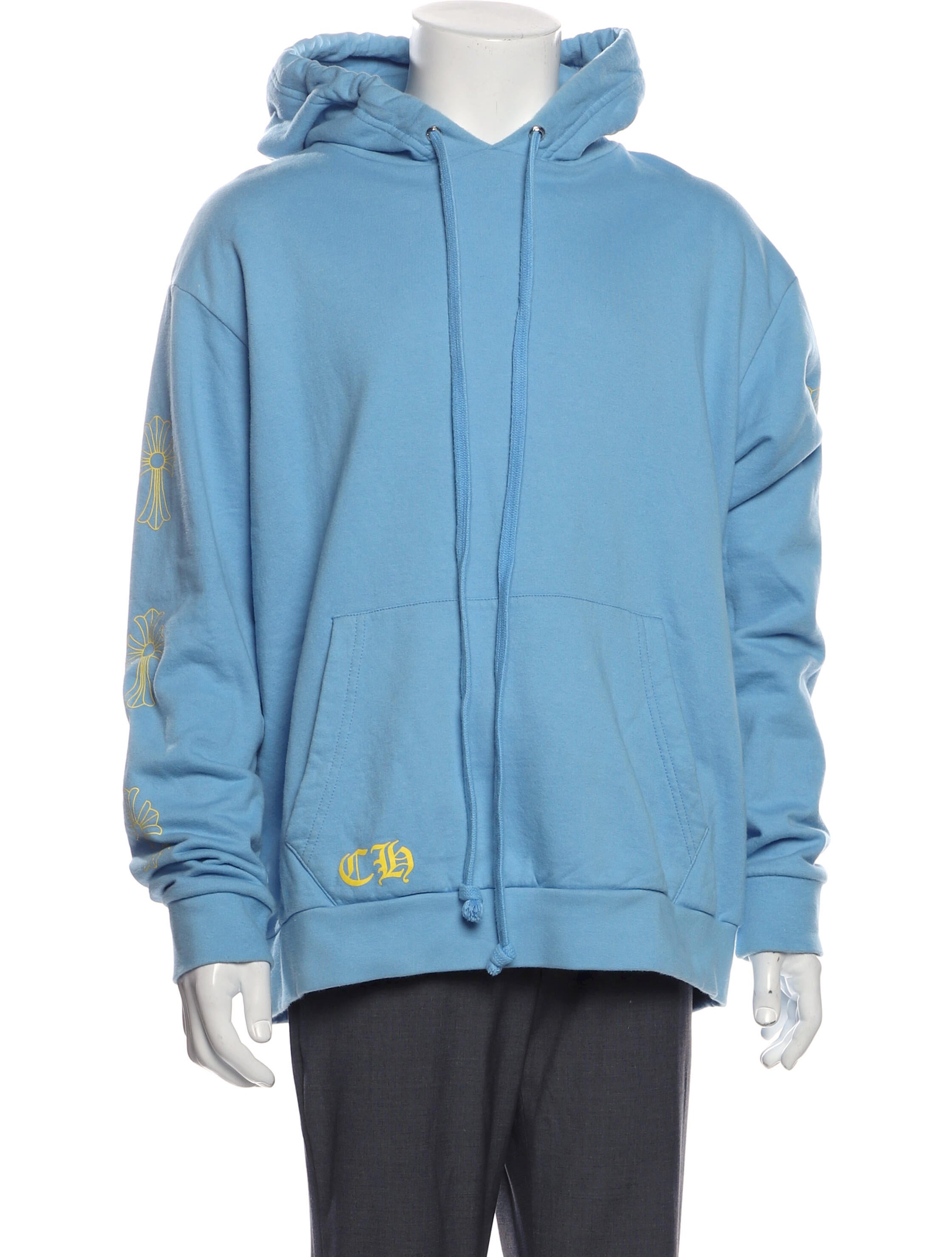 Chrome Hearts 2021 x Drake 'Girls Love Chrome' Hoodie - Blue