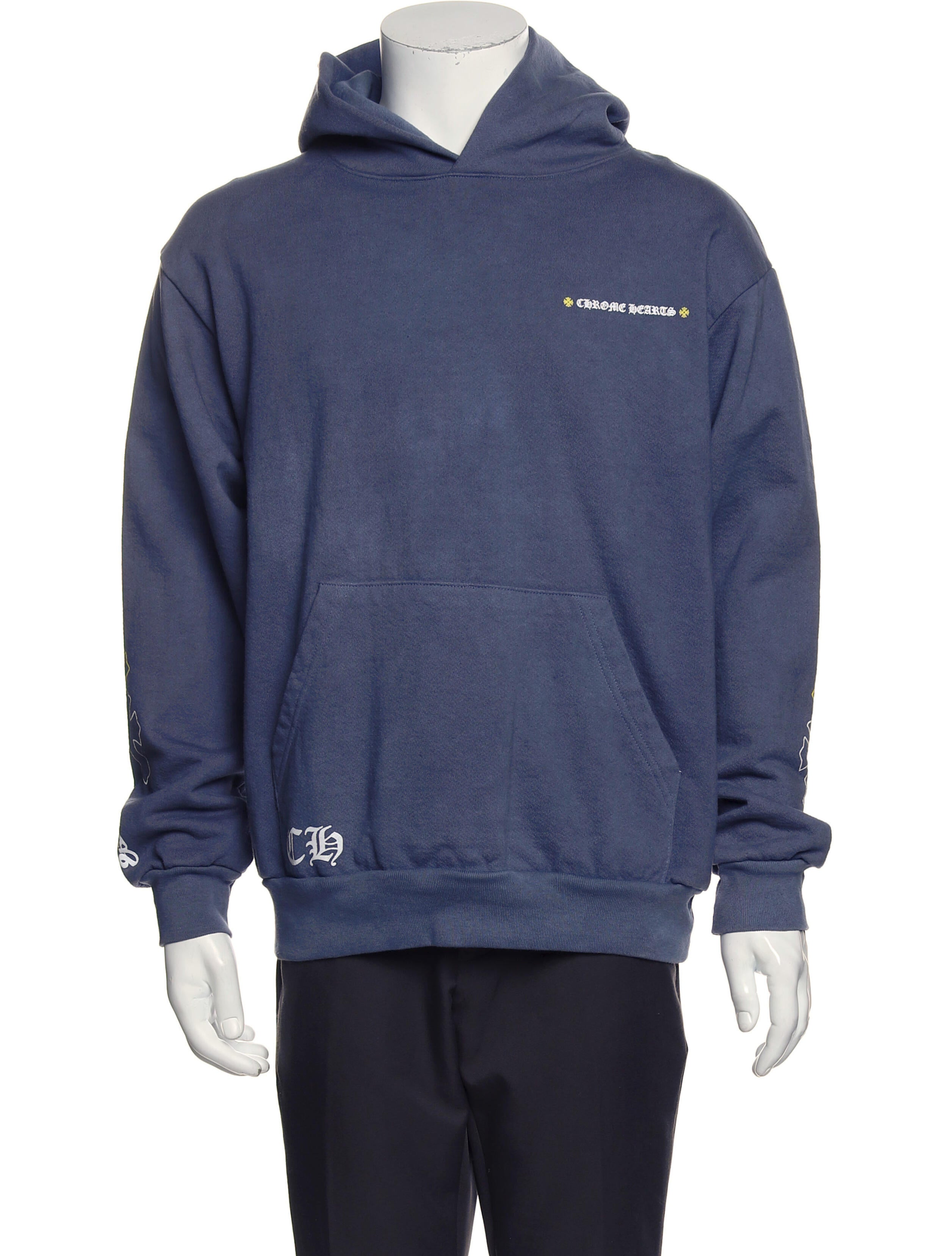 Chrome Hearts 2021 x Drake Certified Lover Boy Hoodie - Blue