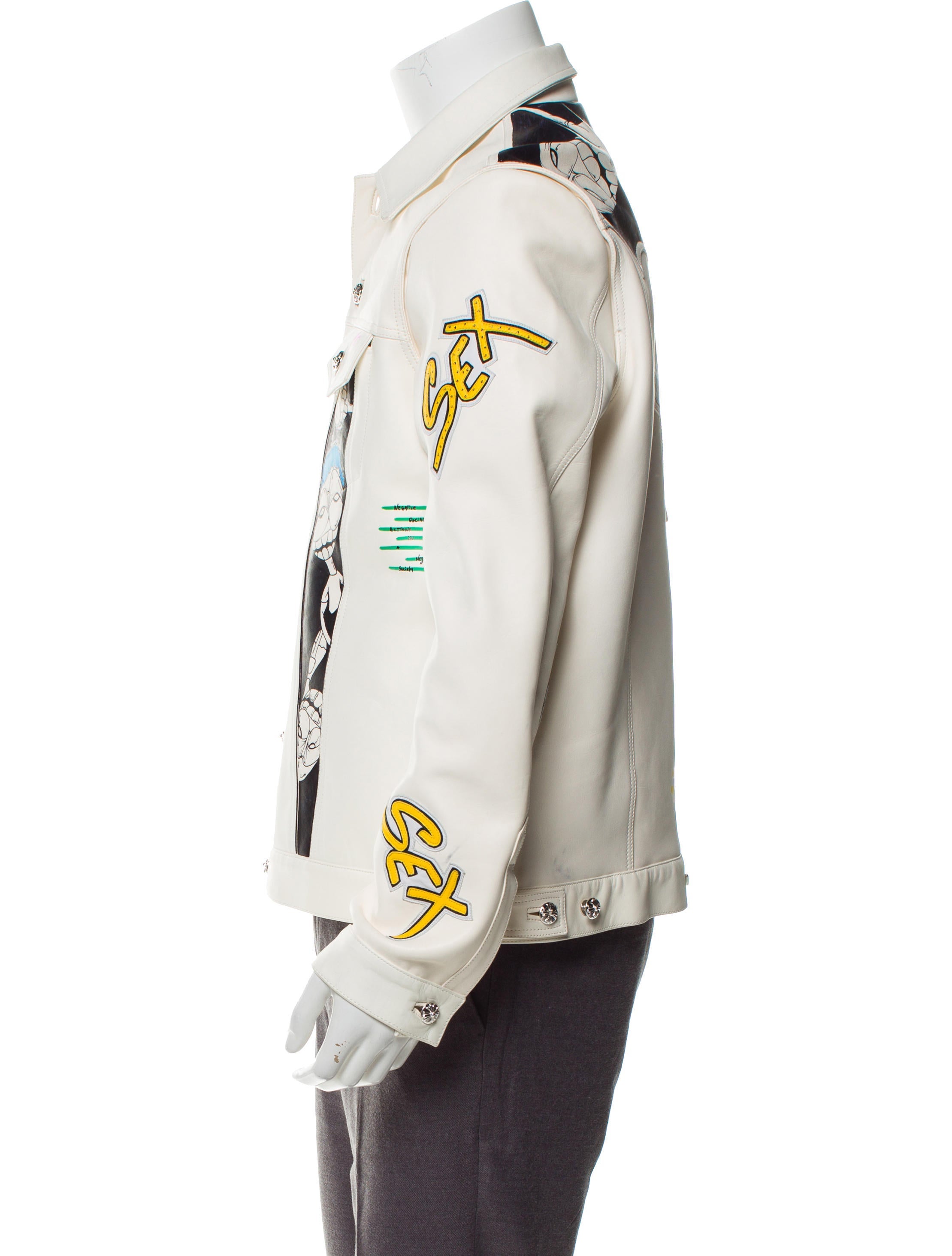 Chrome Hearts x Sex Records x Matt DiGiacomo Hand-Painted Leather
