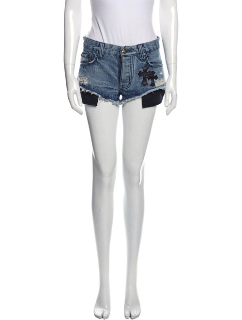 Chrome Hearts Cross Patch Mini Shorts