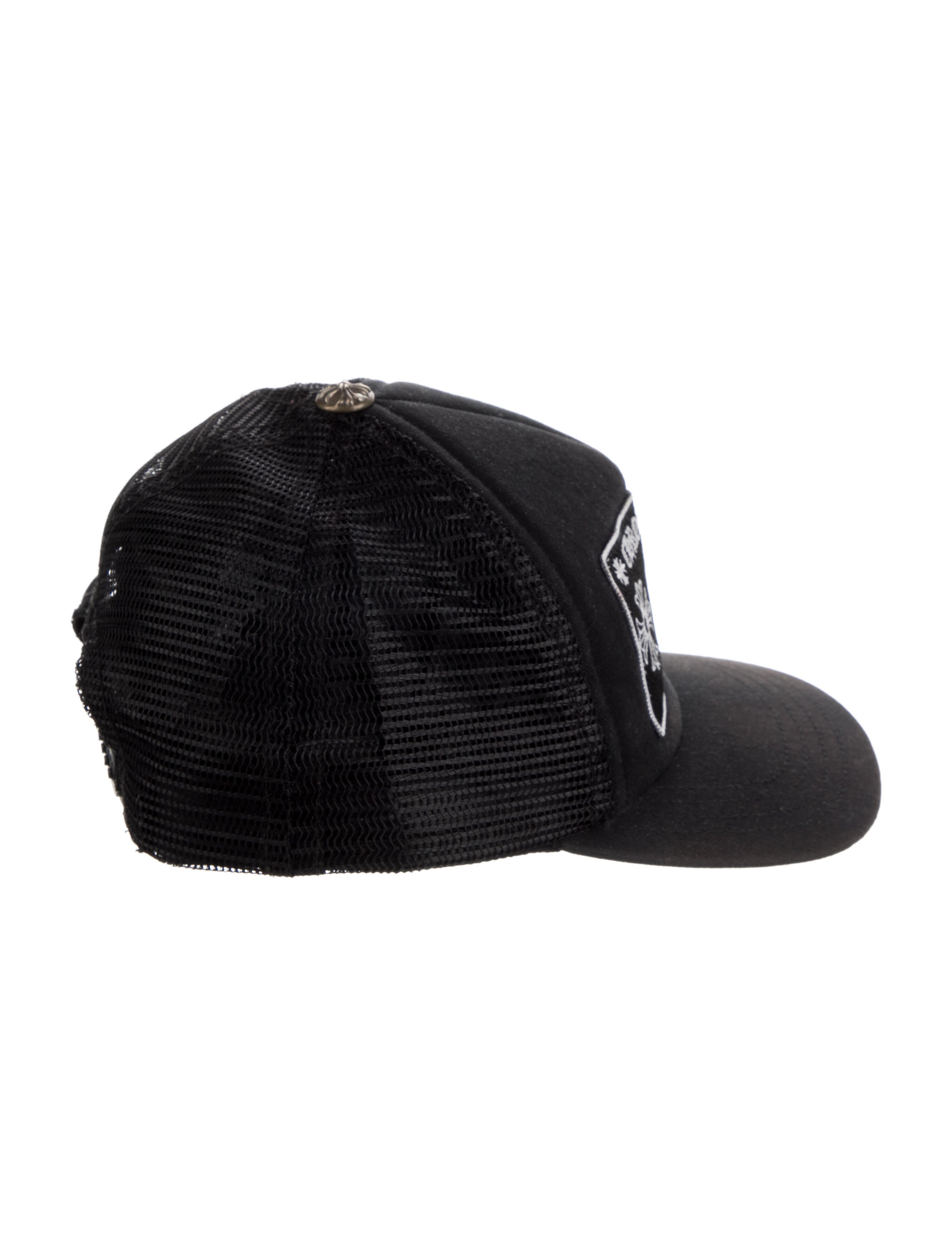Chrome Hearts Honolulu Trucker Hat - Black Hats, Accessories