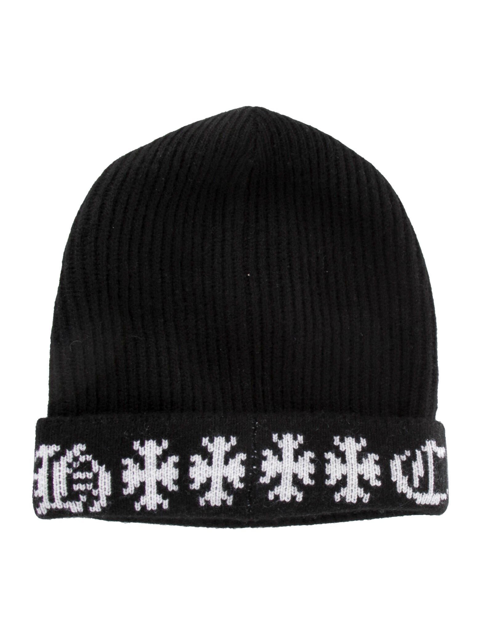 【Chrome Hearts】 正規品★ Big Daddy Cashmere Beanie Black 𝗦𝗨𝗚𝗔𝗕𝗔𝗦𝗘 | Yoongi is wearing Chrome Hearts 'Big